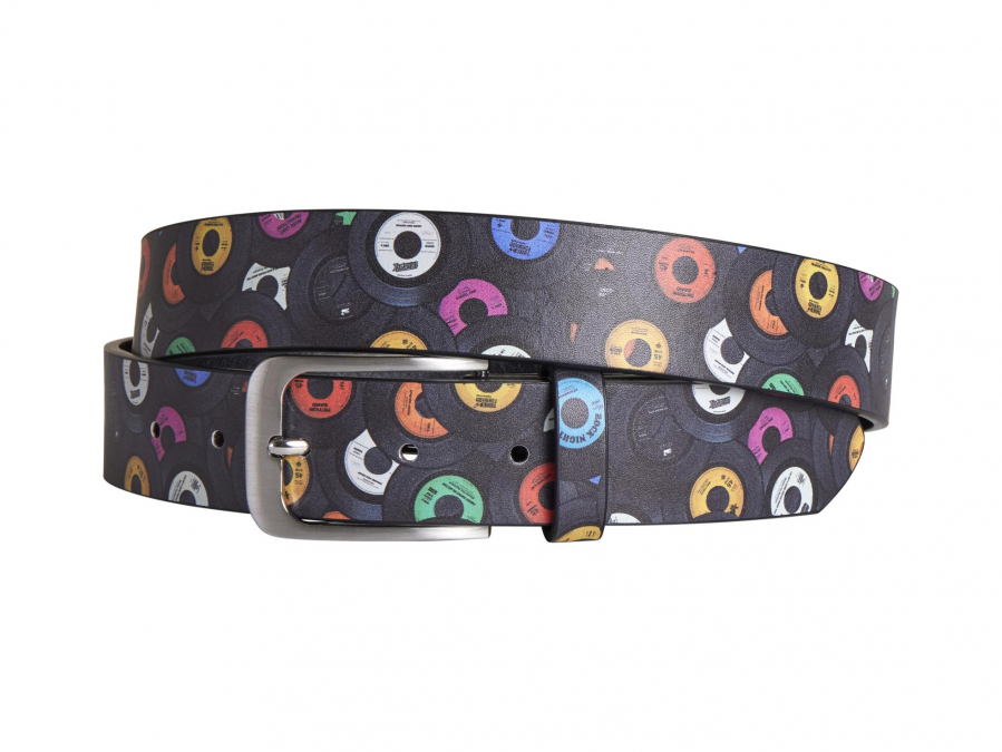 Violet, Glow, Glow, Print, Motif, Ceinture, Ceinture pour homme, Lureaux, Designer, édition limitée