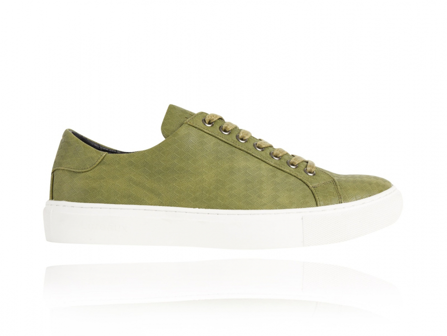 Woven Green Sneakers